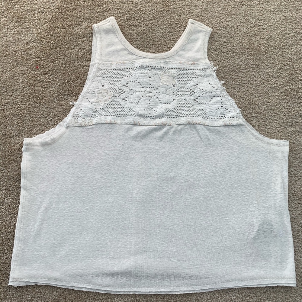 Free people white tank